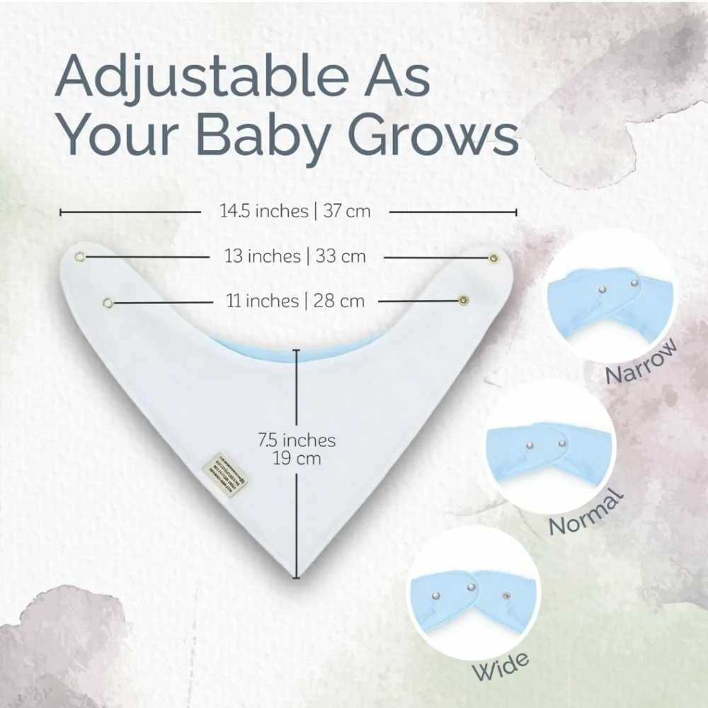 Soft Waterproof Baby Bibs for Girls and Boys
